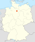 Wriedel-Germany location map