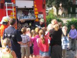 Brandschutzerziehung mit der 3. Klasse Grundschule Wriedel