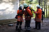 Übung der II Gruppe mit den Feuerwehren aus Brockhöfe und Wulfsode, sowie der Bundeswehrfeuerwehr