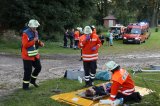 Übung Gefahrgutzug in Brockhöfe