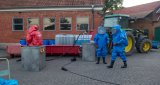 Alarm Übung Gefahrgutzug Nord in Barum