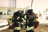 Übung der Ii Gruppe mit der Feuerwehr Munster