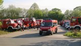 Uelzener Kreisfeuerwehrbereitschaft Nord übt in Bad Bevensen