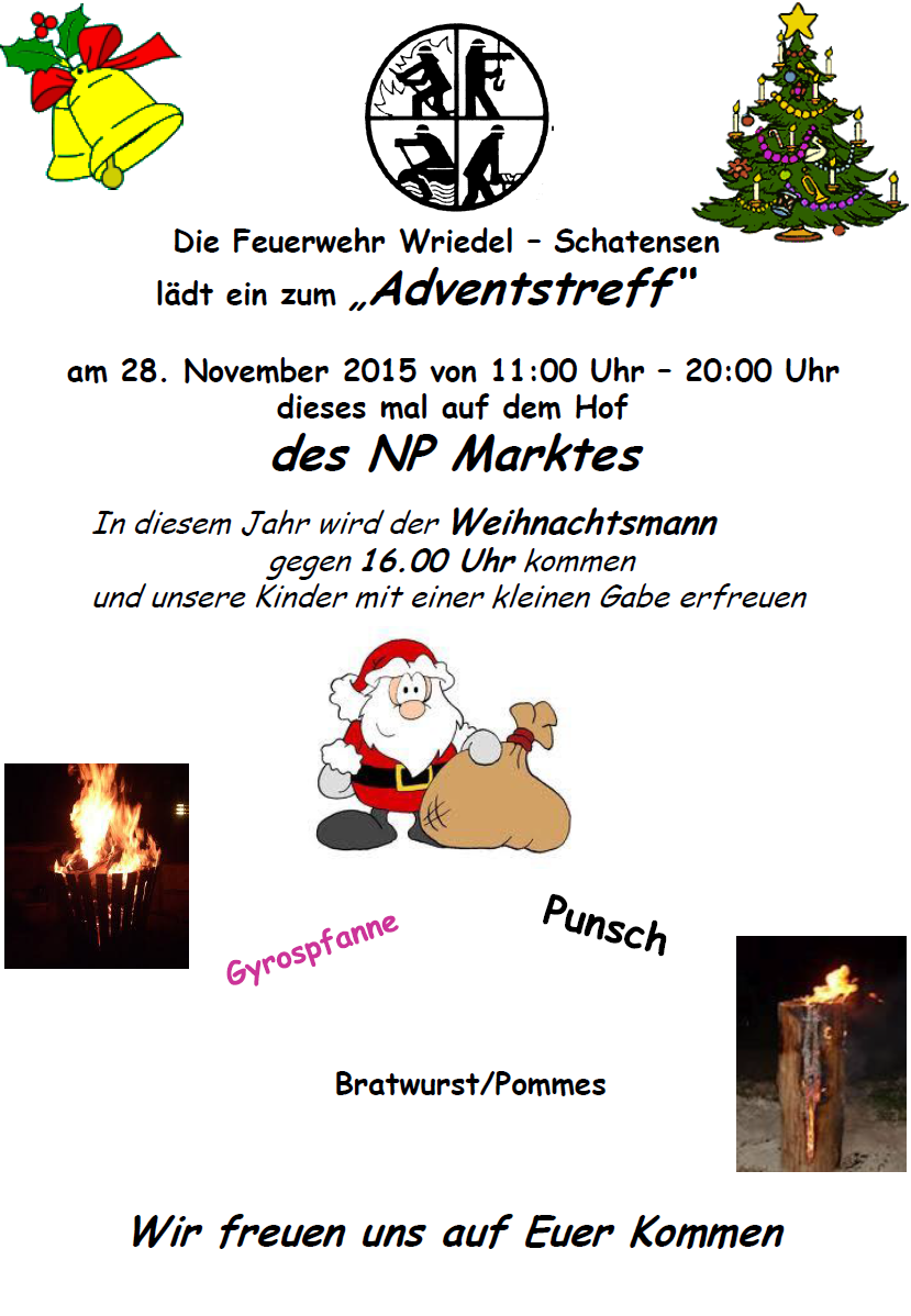 Einladung zum Adventstreff 2015