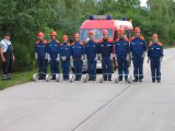 Generalprobe der Jugendfeuerwehr für die Leistungsspange