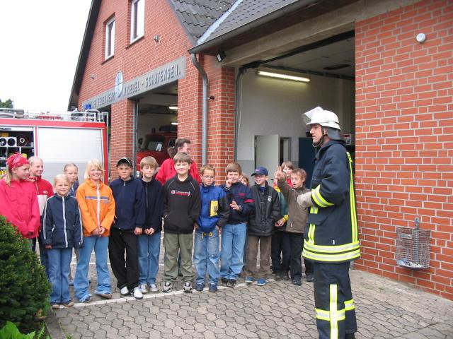 Brandschutzerziehung 07.05.2005