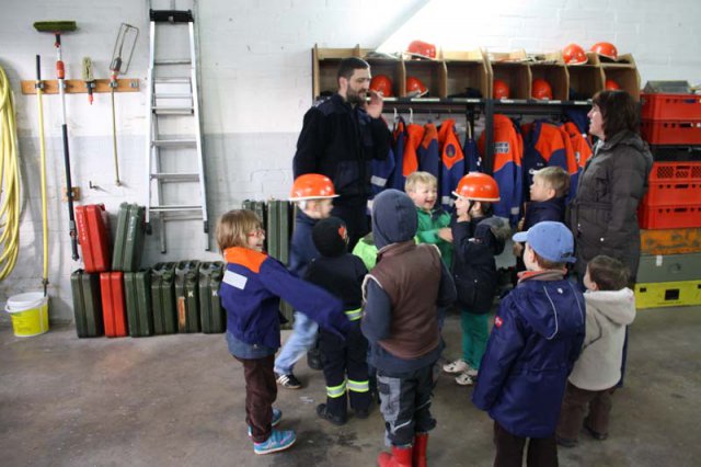 Besuch bei der Feuerwehr