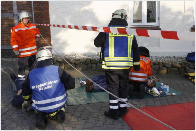 Gefahrgutübung in Wriedel 2014